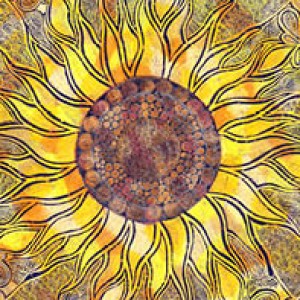 Mandala 246 Slunecnice